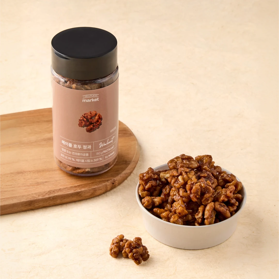 달콤고소한 메이플 호두 정과 150g