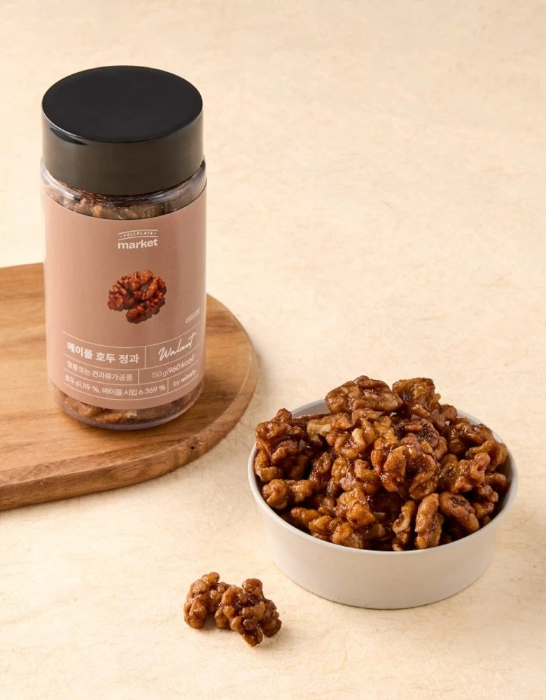 [하루특가] 달콤고소한 메이플 호두 정과 150g
